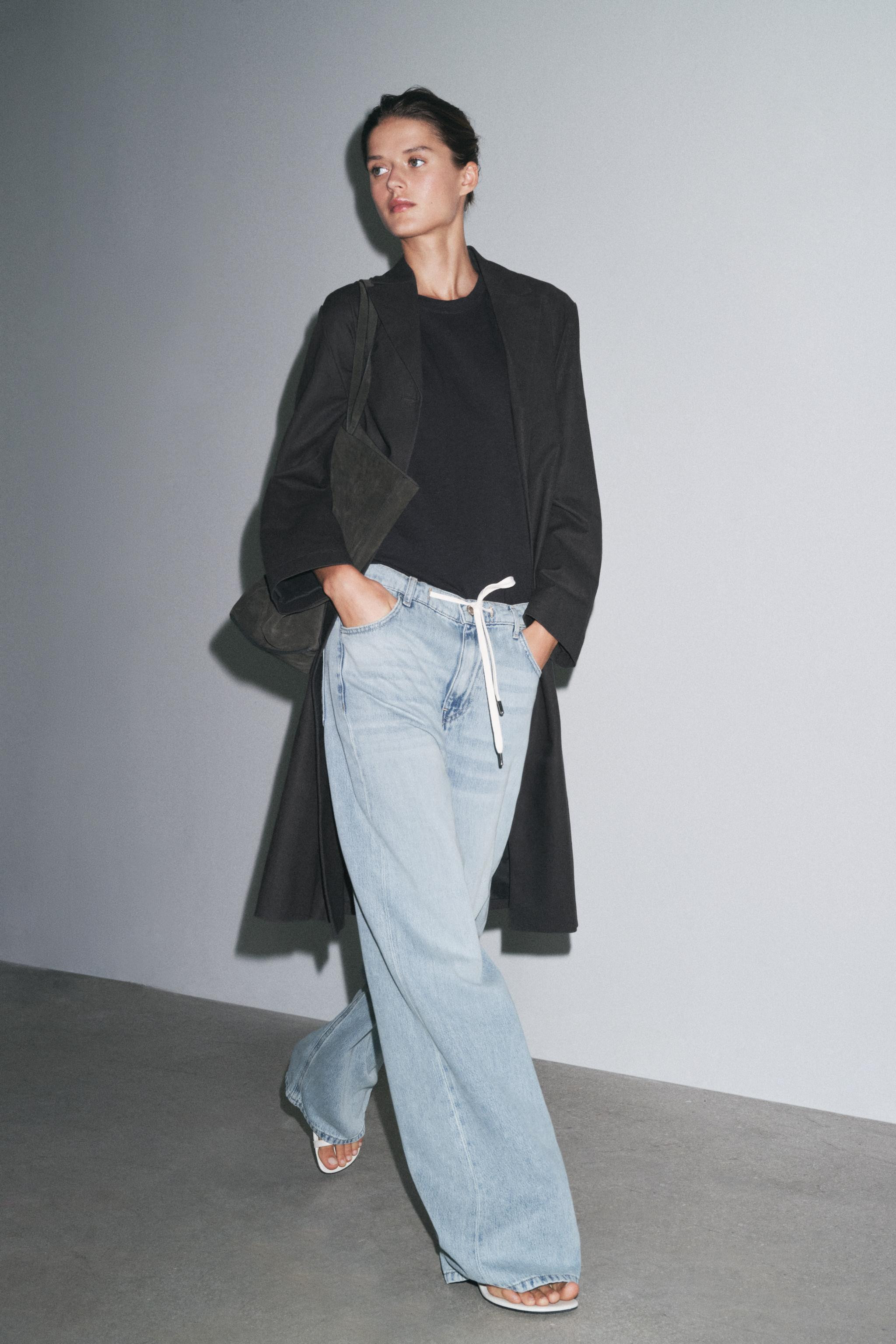 RELAXED MID WAIST JEANS ZW COLLECTION | Zara US