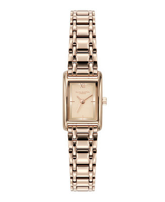 Olivia Burton Women's Mini Grove Rose Gold Tone Stainless Steel Bracelet Watch, 16mm - Macy's | Macy's