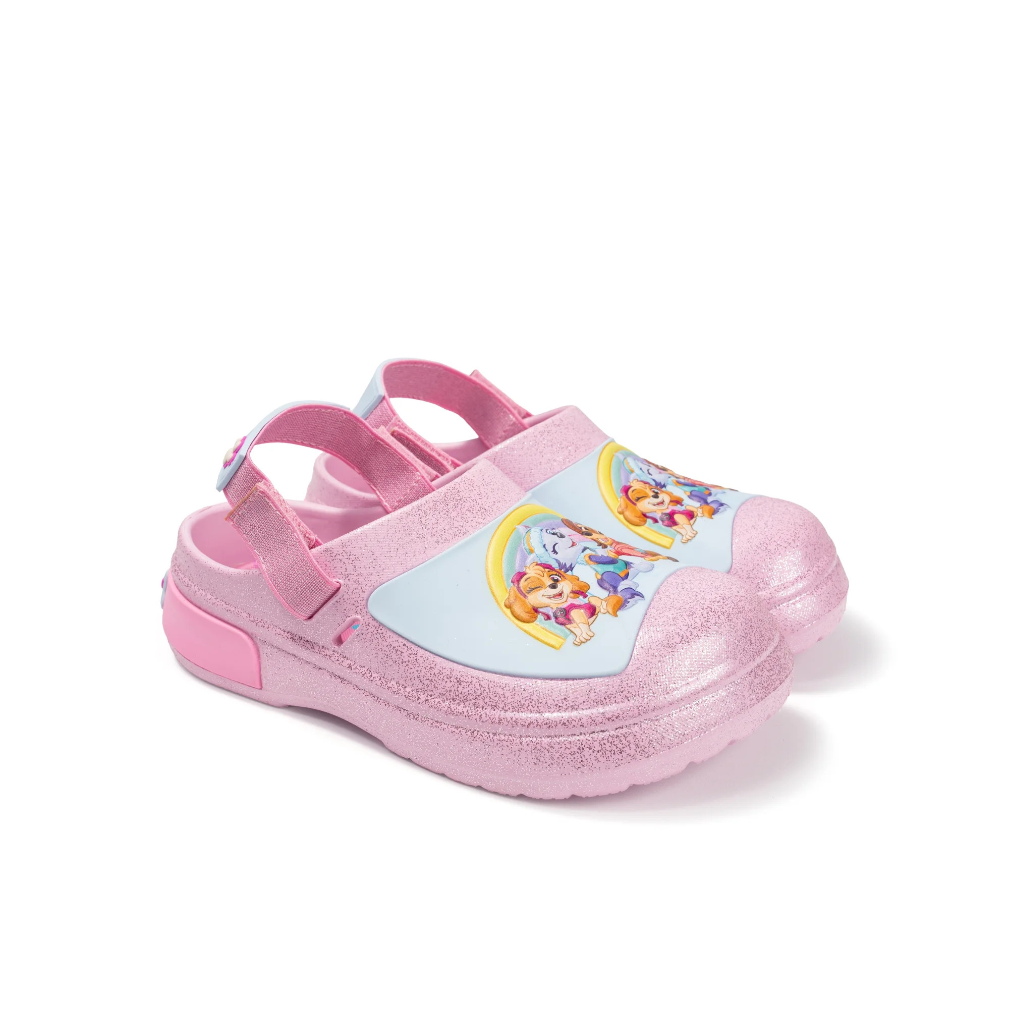 Paw Patrol Girls Toddler and Little Kid Adjustable Strap Clogs | Walmart (US)