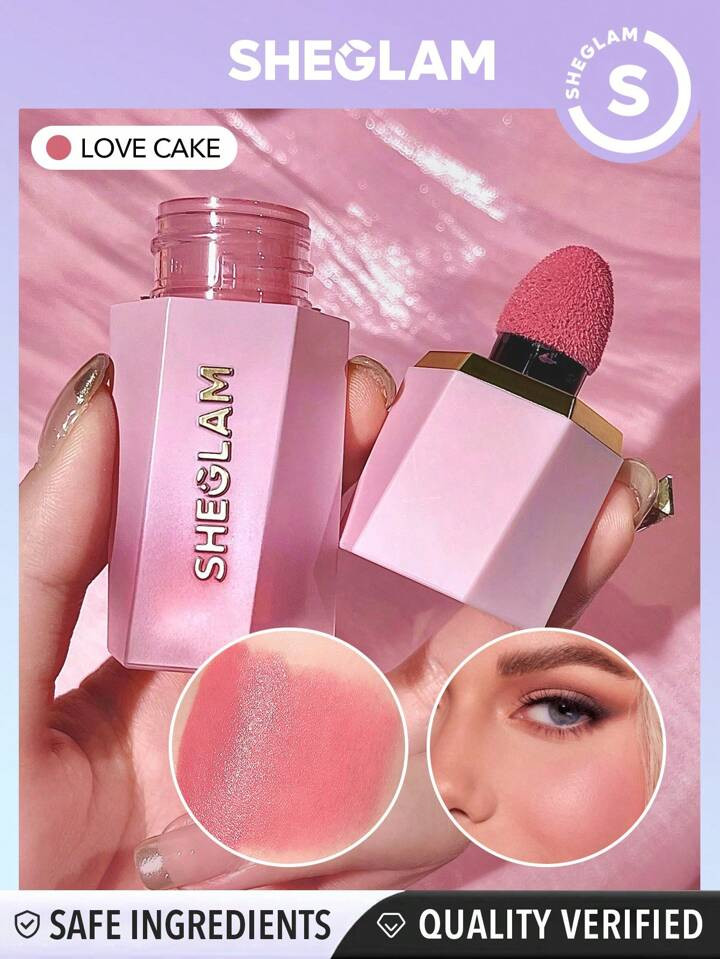 SHEGLAM Color Bloom Liquid Blush-Love Cake Valentine'S Day Decor Love Gift Winter Y2K Makeup Part... | SHEIN