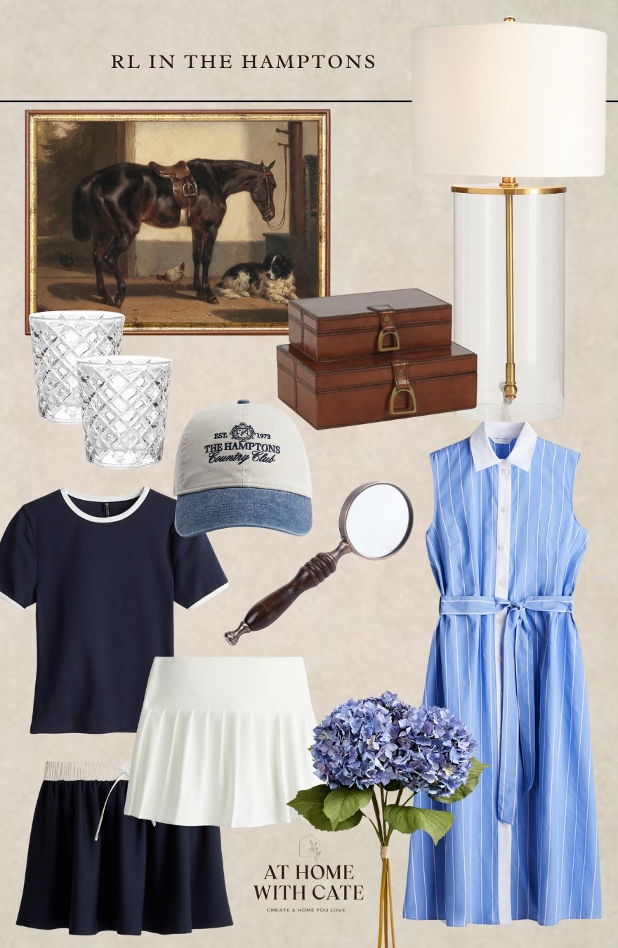 Ralph Lauren in the Hamptons inspired finds 💙
