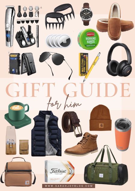Gift Guide for Him
#giftguide #giftideas

Follow @sarah.joy for more gift ideas!!


#LTKHoliday #LTKSeasonal #LTKGiftGuide