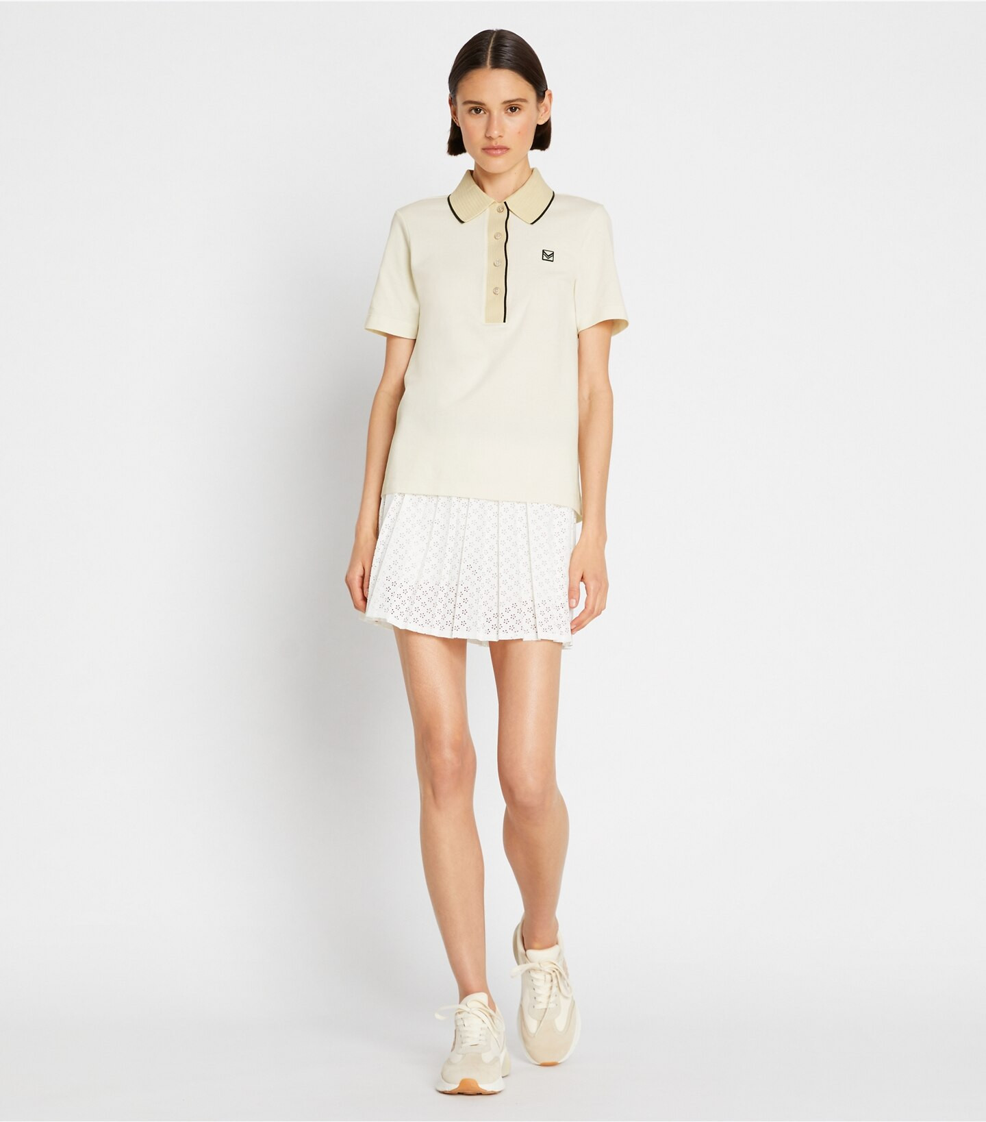 VINTAGE COLLAR PIQUÉ POLO | Tory Burch (US)