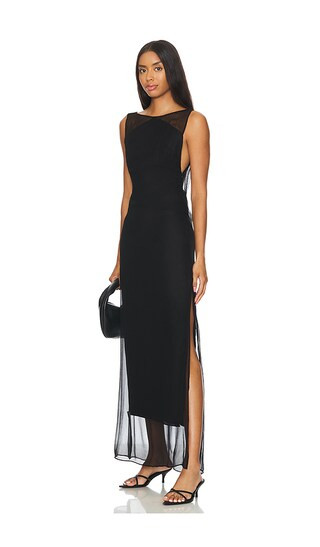 Deva Maxi Dress in Black | Revolve Clothing (Global)