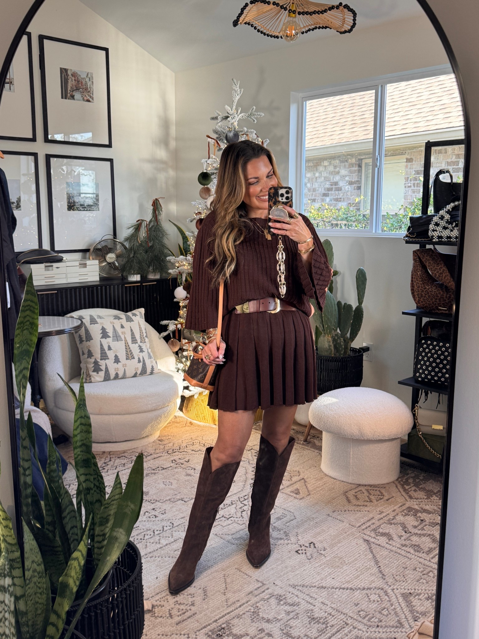 Thanksgiving outfit idea!! This sweater set is a great look for less and is so comfortable. Comes in so many colors. 
Wearing size small. 

#LTKPetite #LTKFindsUnder50 #LTKOver40