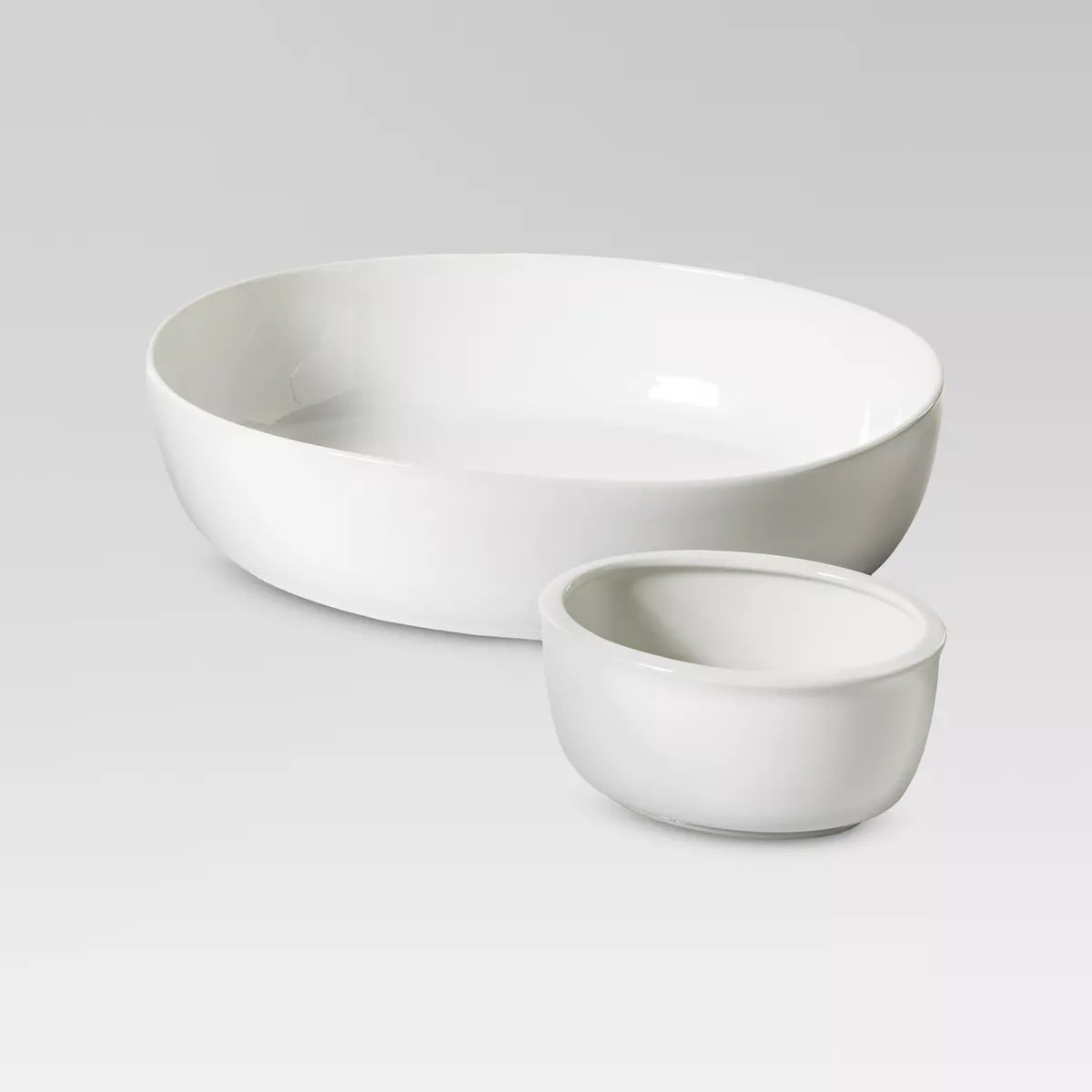Chip & Dip Bowl Set Porcelain - Threshold™ | Target
