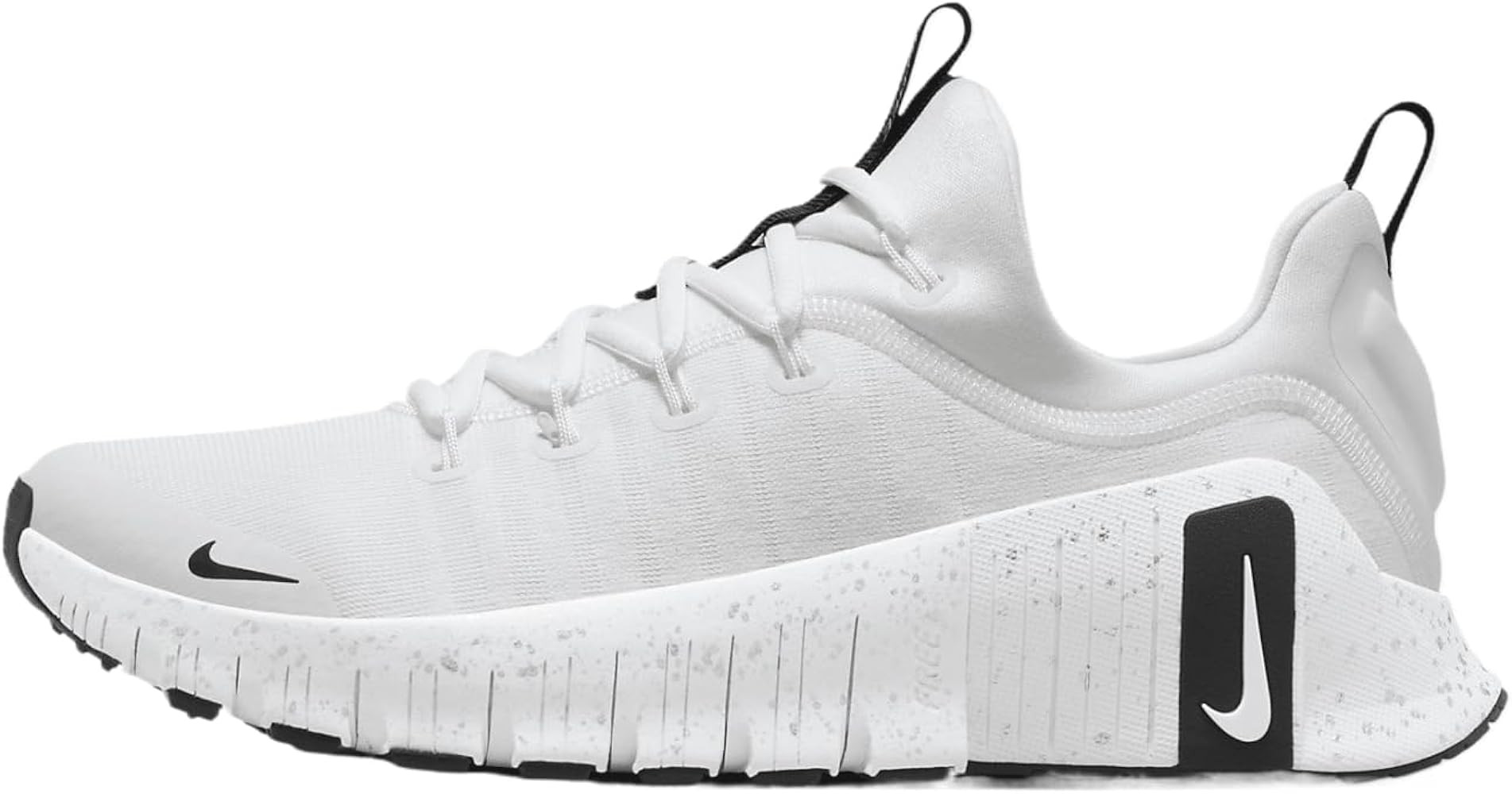 Nike Free Metcon 6 Women's Workout Shoes (HQ3510-100, White/Metallic Silver/Light Smoke Grey/Blac... | Amazon (US)