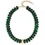 Chunky Colorful Choker Necklace for Women - Summer Beach Round Resin Beads Necklace, Trendy State... | Amazon (US)