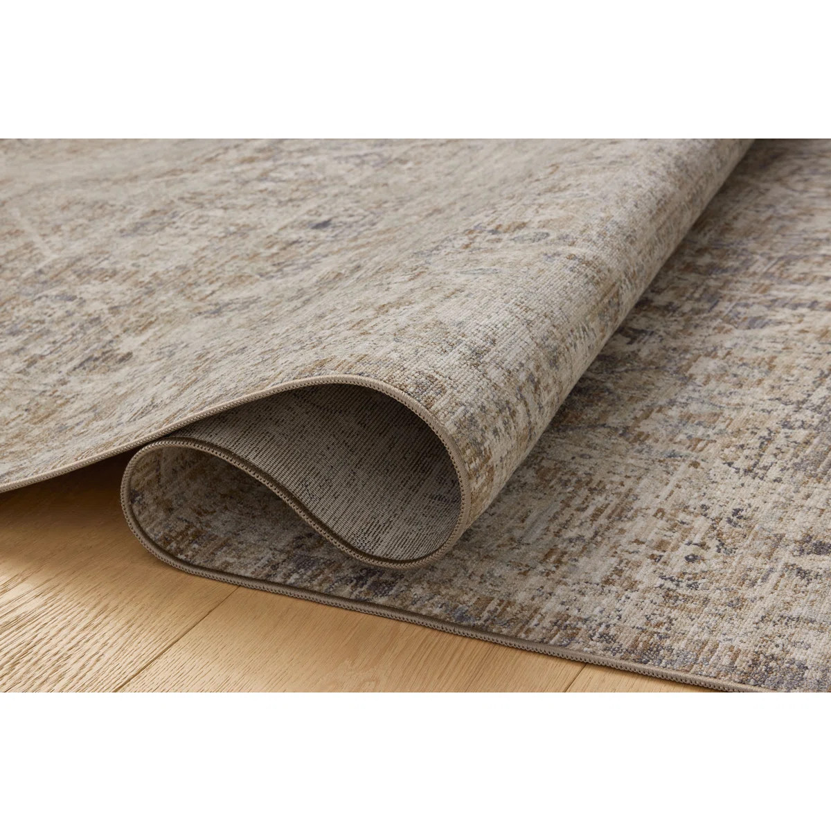 Chris Loves Julia x Loloi Ida Slate / Natural Area Rug | Wayfair North America