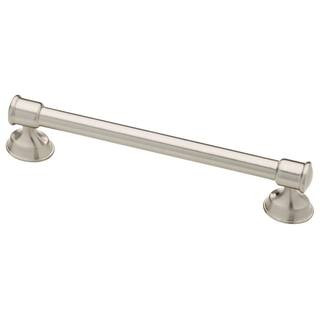 Athens 5-1/16 in. (128 mm) Traditional Satin Nickel Cabinet Drawer Bar Pull | The Home Depot