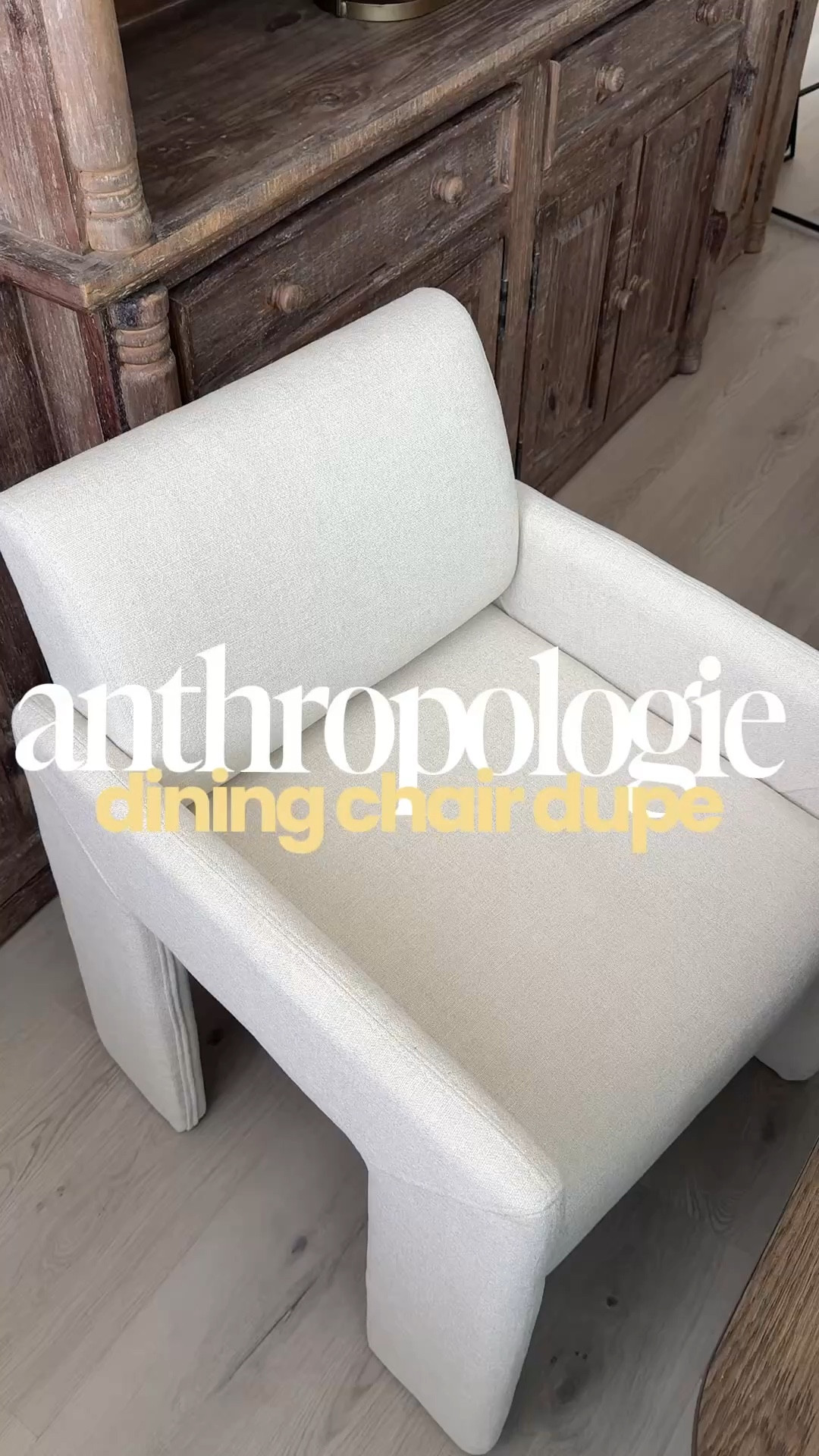 anthropologie dining room chairs for half the price 

#LTKHome