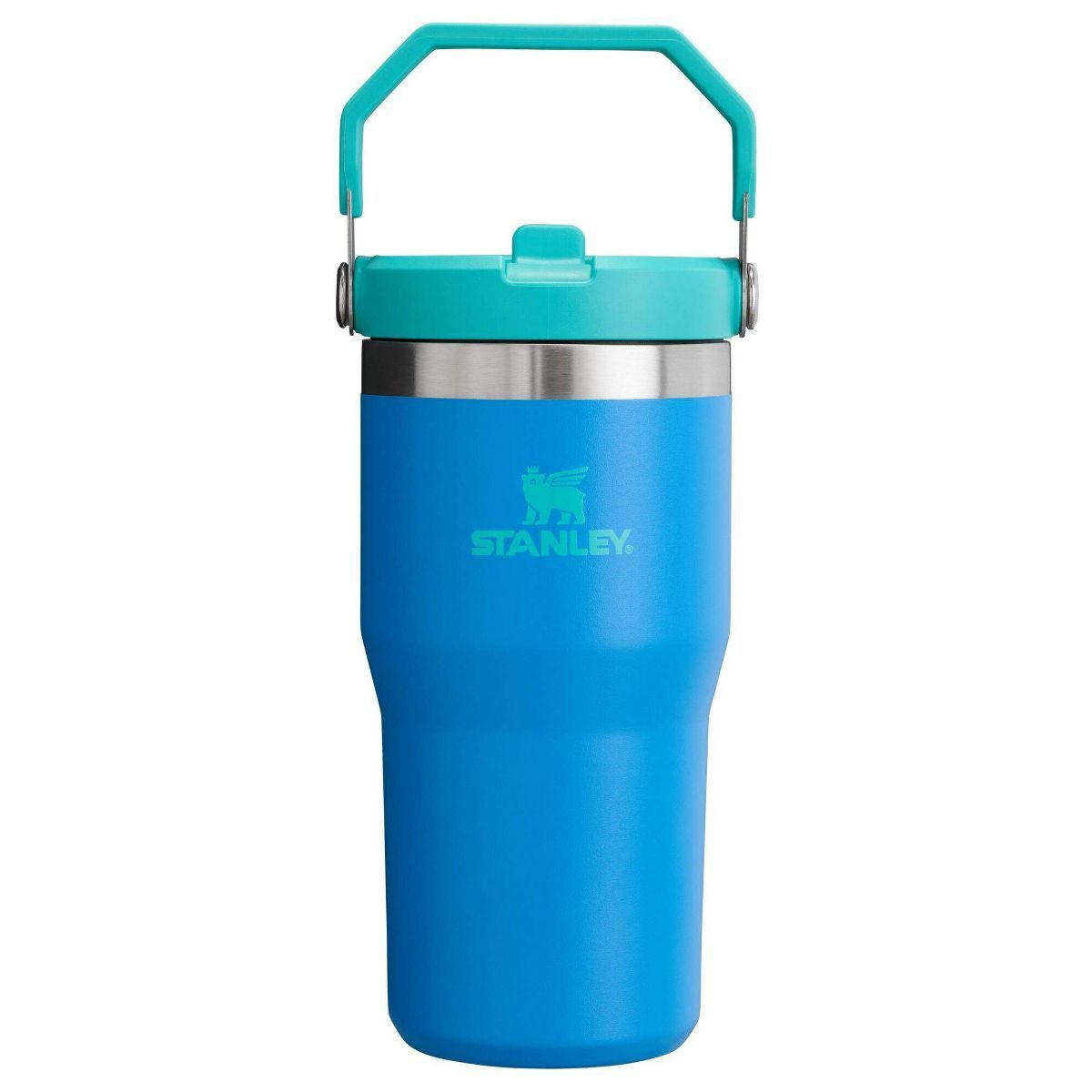 Stanley 20 oz Stainless Steel IceFlow Flip Straw Tumbler Aquamarine | Target