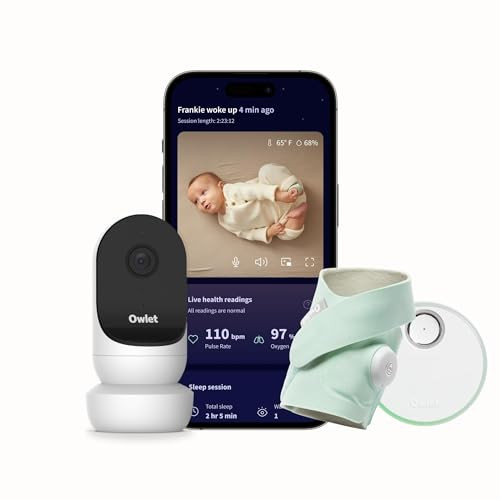 Owlet® Dream Duo Smart Baby Monitor: FDA-Cleared Dream Sock® Plus Owlet Cam 2- Tracks & Notifies for Pulse Rate & Oxygen While Viewing Baby in 1080p HD WiFi Video | Amazon (US)