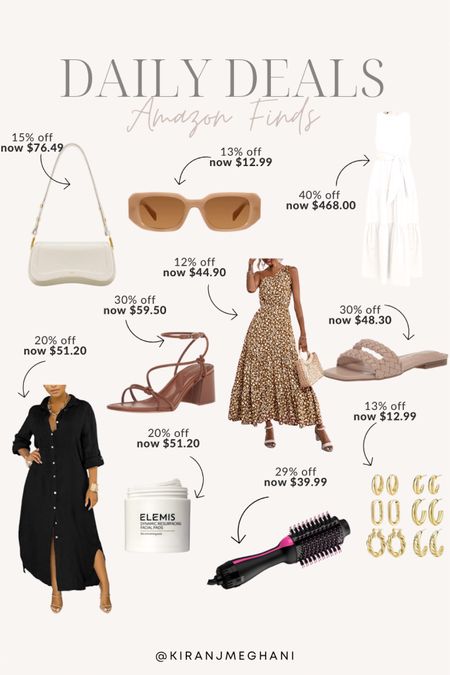Amazing deals from @amazon on sale today only!

heels | skincare | dresses by occasions | mules | hoops | Revlon | hair tools | maxi dresses | sunglasses | style ideas | Elemis | flats | designer sales | on sale now 

#LTKFind #LTKsalealert #LTKstyletip