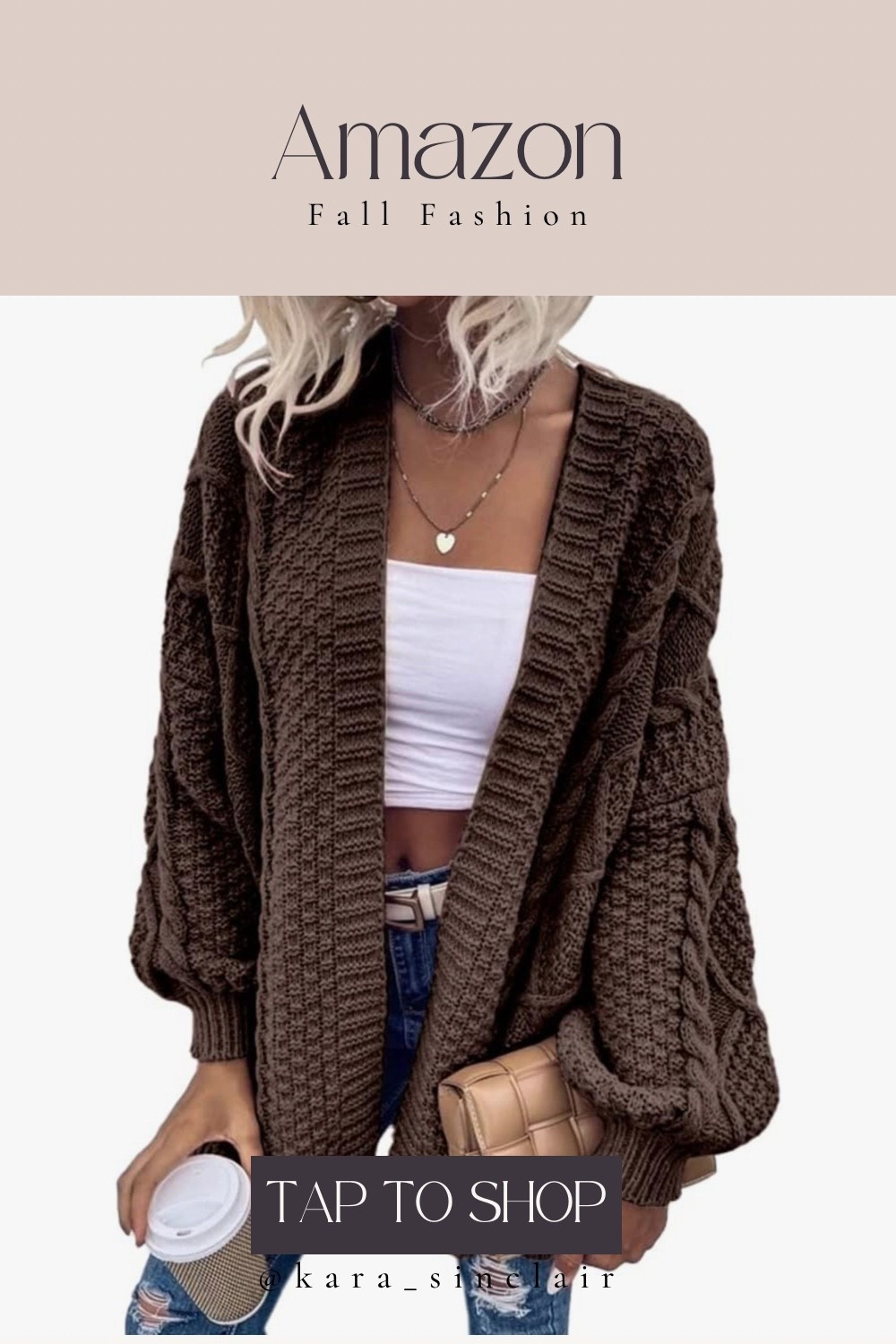 Chunky knit oversized cardigan 

#LTKStyleTip #LTKFindsUnder50 #LTKFindsUnder100