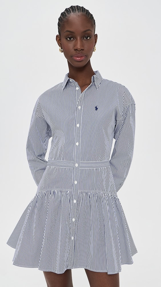 Collared Long Sleeve Shirt Dress | Shopbop