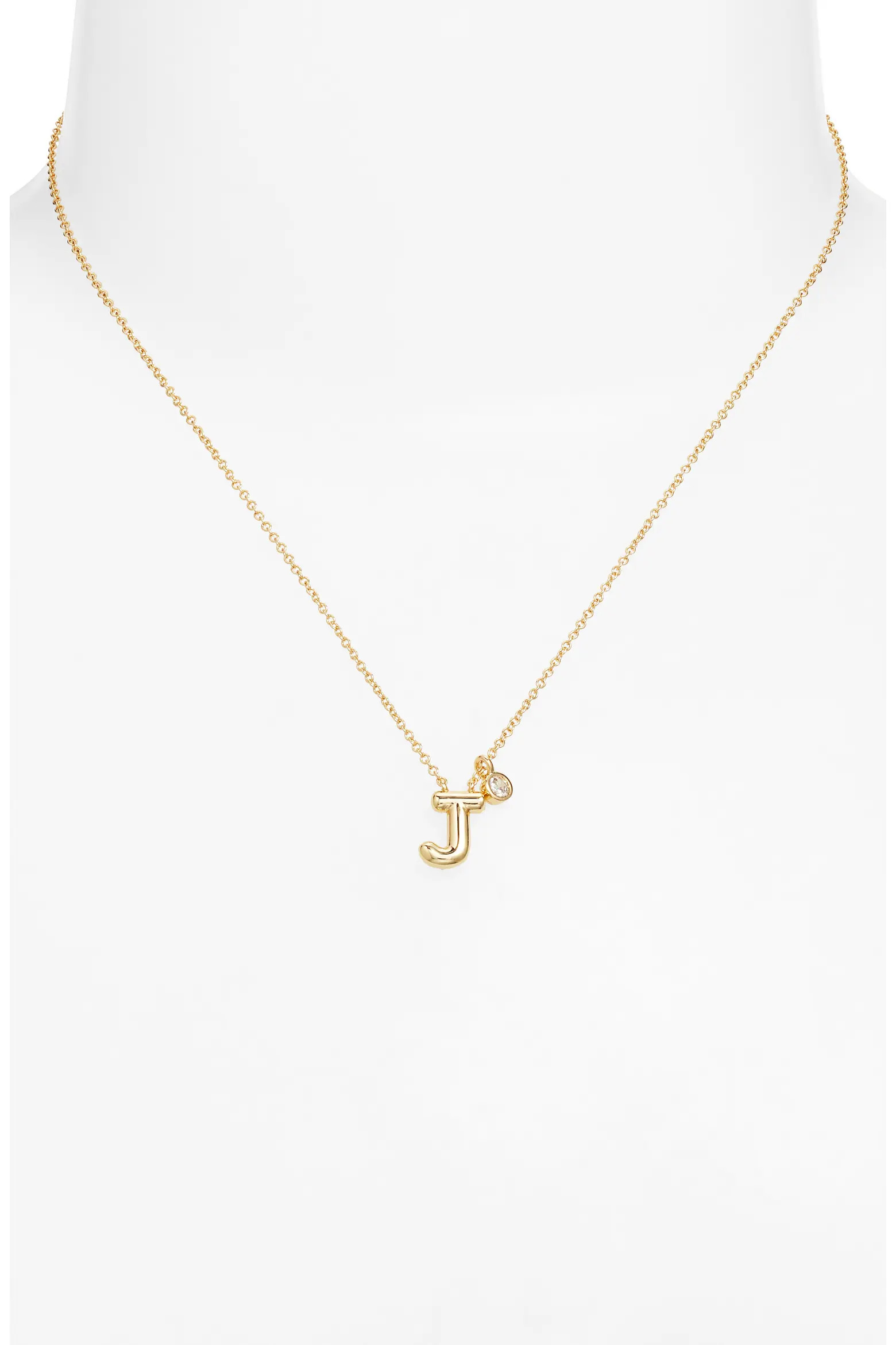 Chelsea28 Goldtone Initial Pendant Necklace (Women) | Nordstrom | Nordstrom