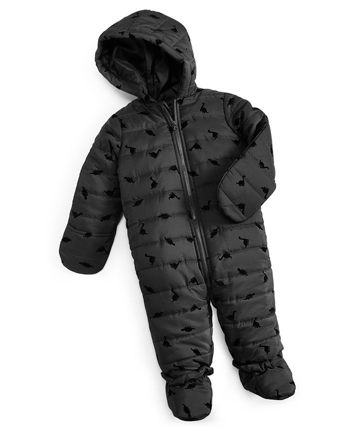 First Impressions Baby Boys Dino Snowsuit, Created for Macy's & Reviews - Coats & Jackets - Kids ... | Macys (US)