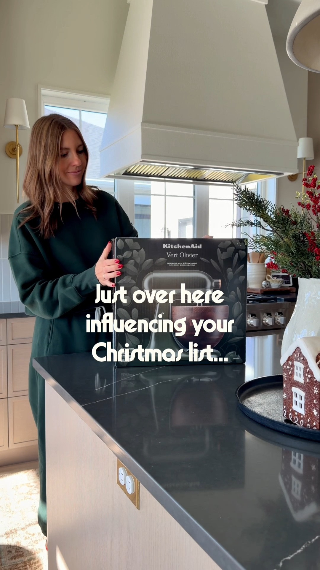 Need ideas for your Christmas list? Add this matte green Kitchenaid mixer! I’m obsessed with the color and the wood bowl. I bought this last holiday season and have used it so much for baking. 🙌

#baking #kitchenaidmixer #kitchenaid

#LTKHome #LTKSeasonal