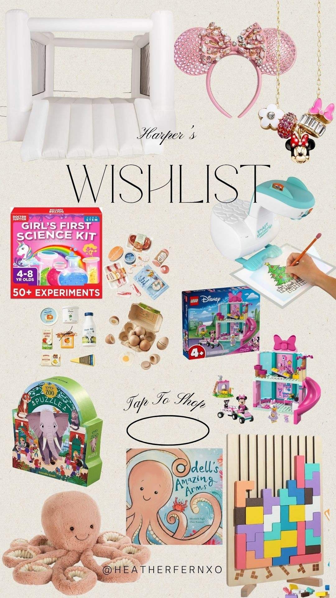 Harper’s wishlist! You guys know she isn’t the biggest girly girl in the world and she loves herself some art and science so it’s an eclectic mix! 

#LTKGiftGuide #LTKHoliday #LTKKids
