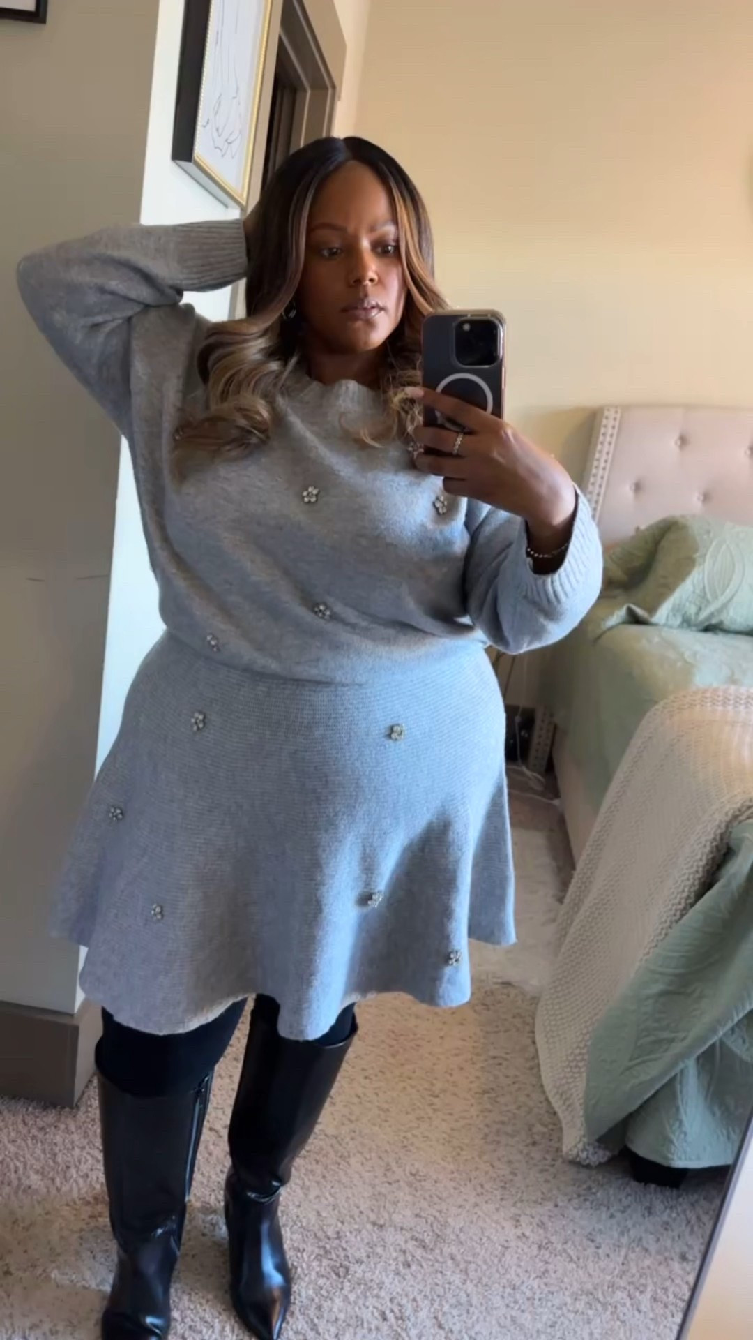 The perfect holiday affordable look! 

#LTKPlusSize #LTKMidsize #LTKHoliday