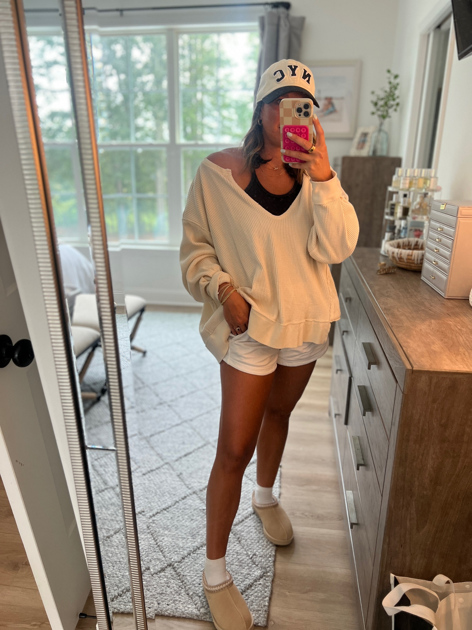 For those asking for yesterdays look 

free people buttercup thermal - medium
Happiness crop - m/l
Lululemin Shorts - 6
Tasman Uggs 
Free people hat
Lululemon socks 

#LTKshoecrush #LTKstyletip #LTKGiftGuide