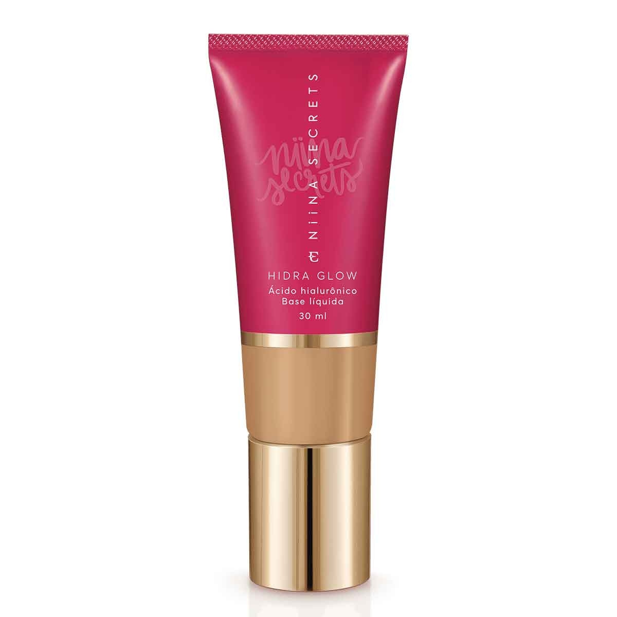 Base Líquida Niina Secrets Hidra Glow Cor 30 com 30ml Niina Secrets by Eudora 30ml | DrogaRaia (BR)