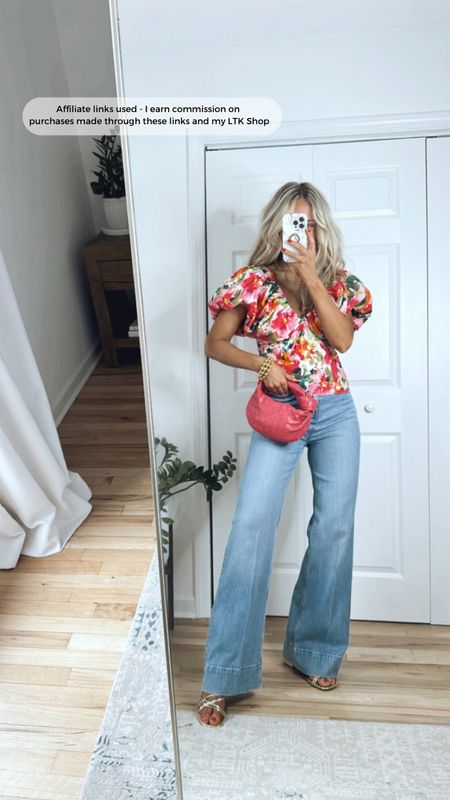 Spring outfit
Floral top 