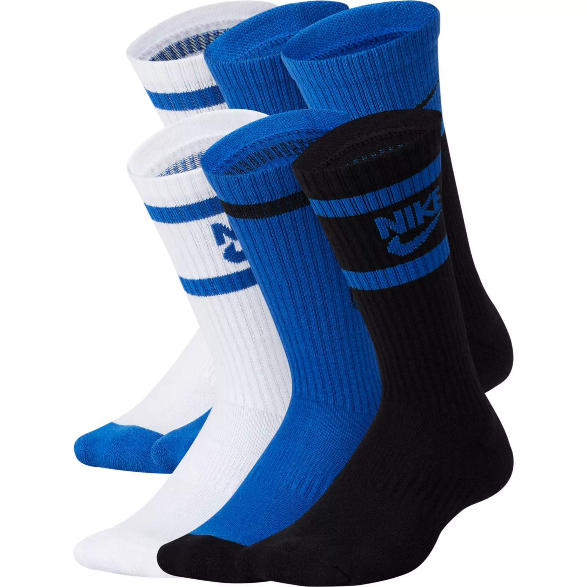 Kids Nike 6-Pack Everyday Cushioned Dri-FIT Crew Socks | Kohl's