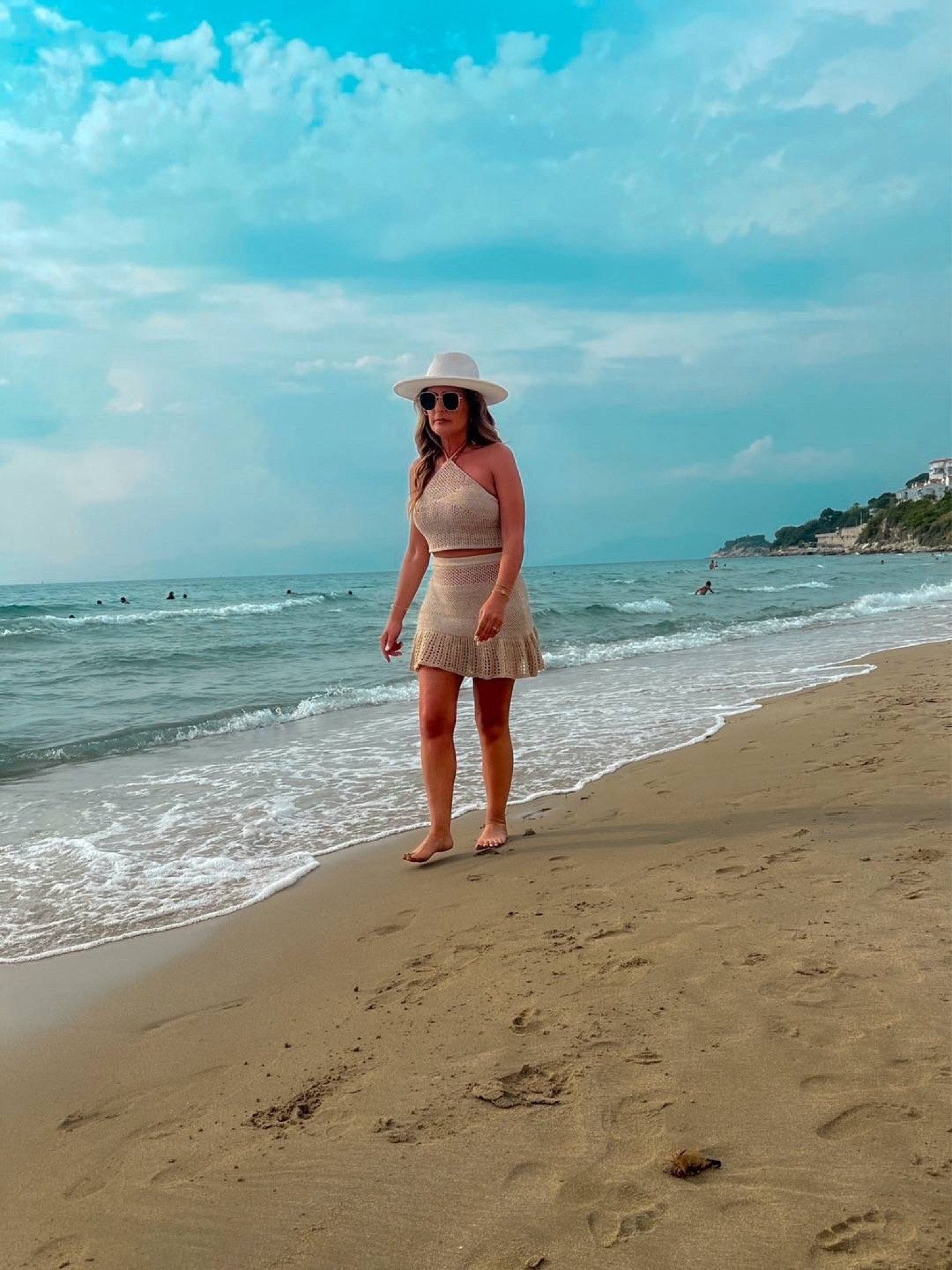 The most adorable 2 piece crochet cover up and it’s great quality! I wore this in Europe and paired the individual pieces separately to make other outfits! The skirt isn’t too see through, and the top ties on so you can adjust to your preference! 

#LTKSeasonal #LTKeurope #LTKtravel