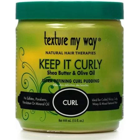 Texture My Way Keep It Curly Ultra Defining Curl Pudding, 15 oz | Walmart (US)