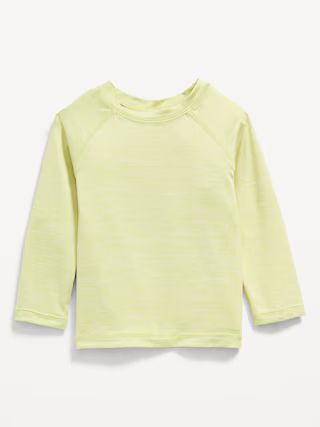 Unisex Raglan-Sleeve Rashguard Swim Top for Baby | Old Navy (US)