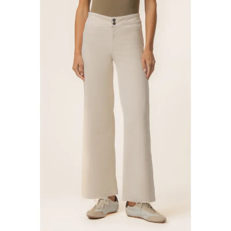 KUT from the Kloth Meg Welt Pocket Wide Leg Corduroy Pants in Fudge at Nordstrom, Size 18 | Nordstrom