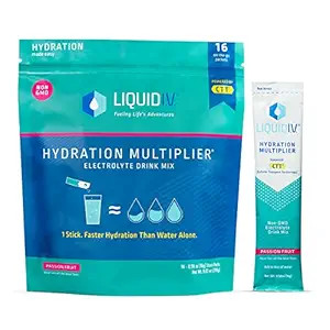 Liquid I.V. Hydration Multiplier - Passion Fruit - Hydration Powder Packets | Electrolyte Drink M... | Amazon (US)