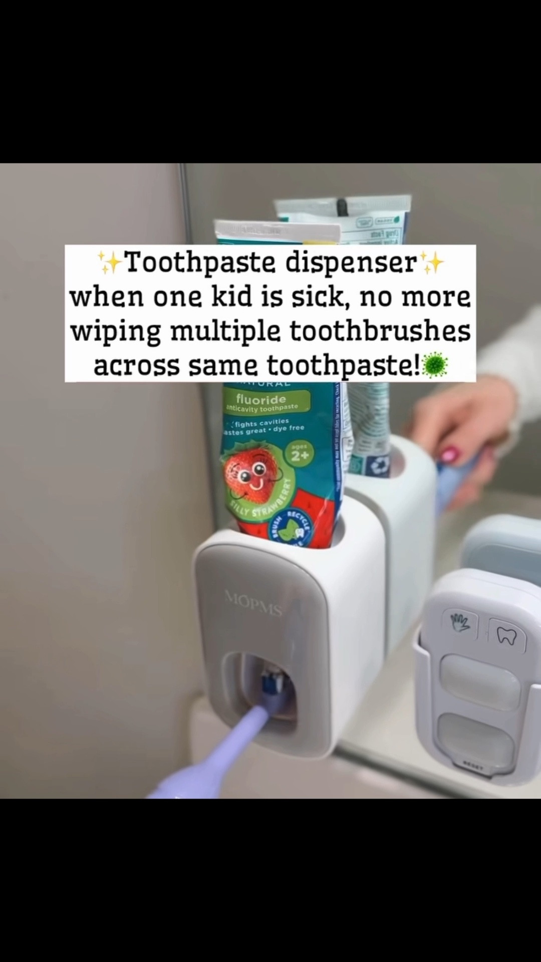 Toothpaste dispenser from Amazon!! On sale right now for Amazon Prime Day!

Sale alert, watchnow, home, kids, watchnow, Elaina Zinke

#LTKHome #LTKKids #LTKSaleAlert
