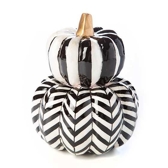 Courtly Stacked Pumpkins | MacKenzie-Childs