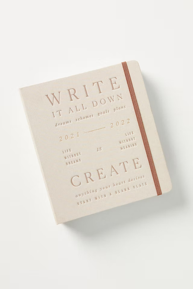 Dreams Schemes Goals 2021-2022 Planner | Anthropologie (US)