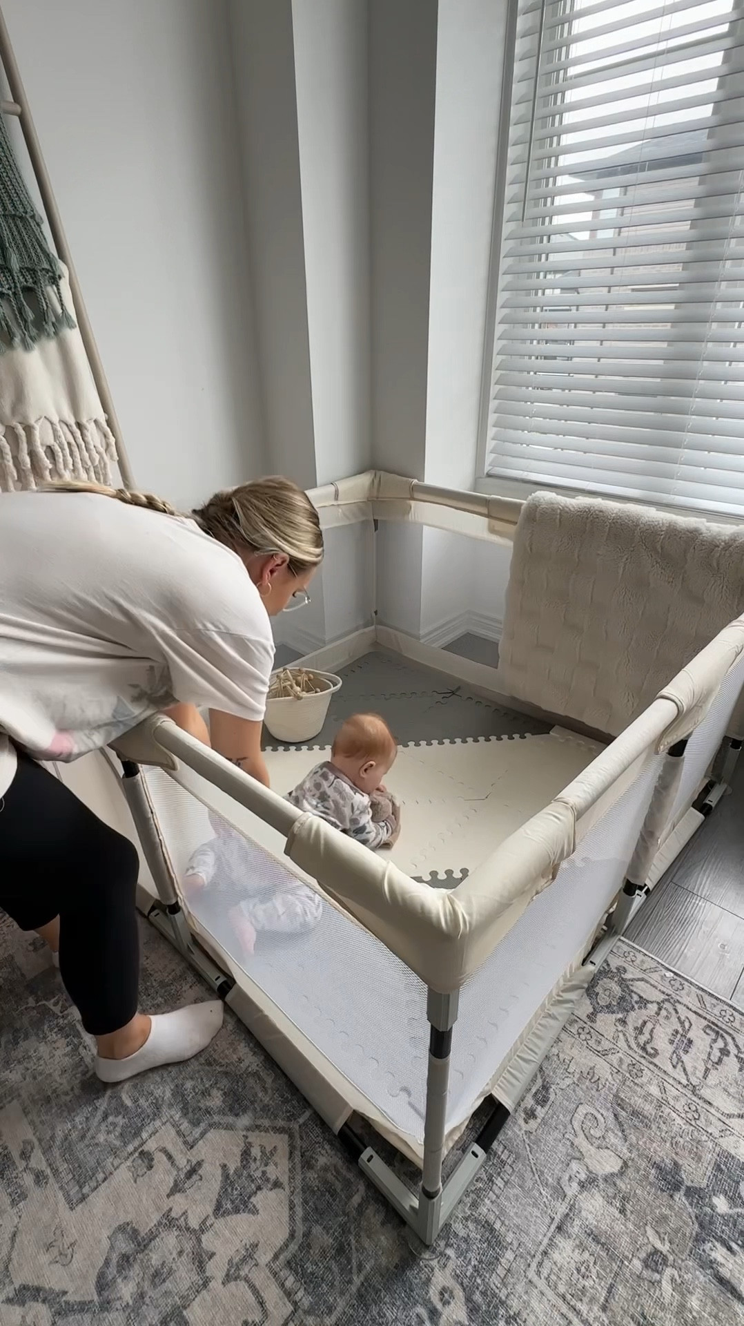 baby play pen is truly a lifesaver!🥲

in colour beige & mat was purchased separately.

#LTKfamily #LTKbaby #LTKsale