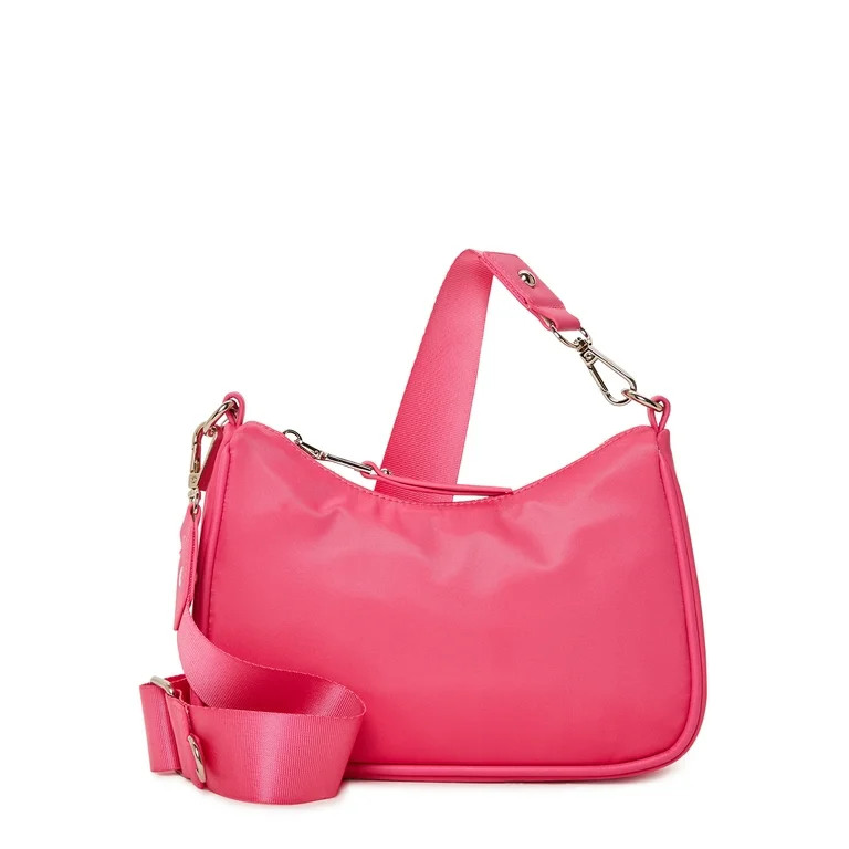 Madden NYC Women's Modular Crossbody with Pouch Fuchsia - Walmart.com | Walmart (US)