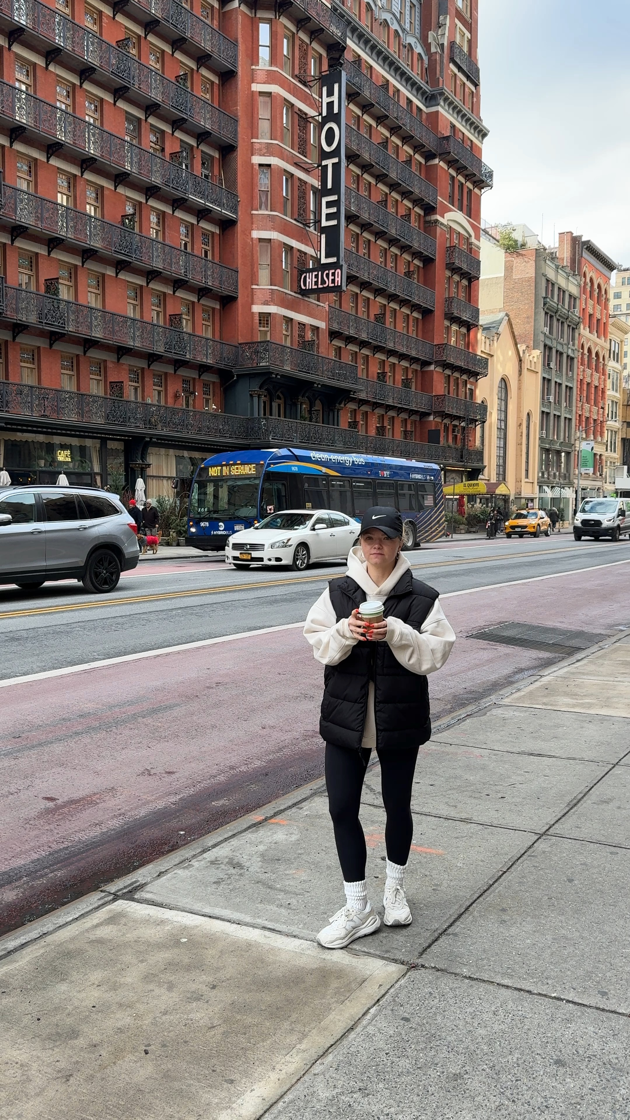 NYC atheisure — I’m working on recreating more of my Pinterest looks because I have a massive selection of capsule wardrobe pieces in my closet. Would you believe me if I said the hoodie + vest are my husband’s? Also, the New Balances are out of stock everywhere since they’re a couple of years old. I’ve linked similar options below   #athleisure #newyork #nyc 

#LTKStyleTip #LTKActive #LTKSeasonal