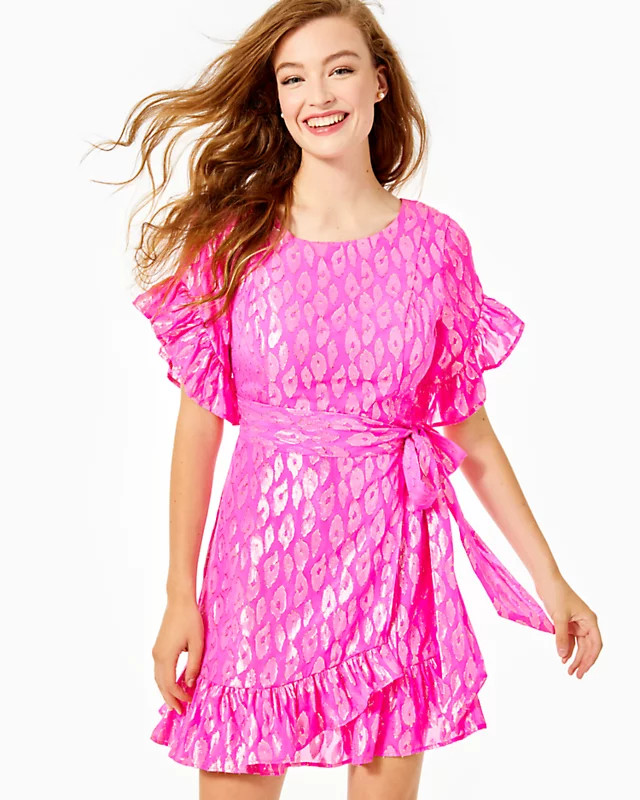Darlah Silk Wrap Dress | Lilly Pulitzer