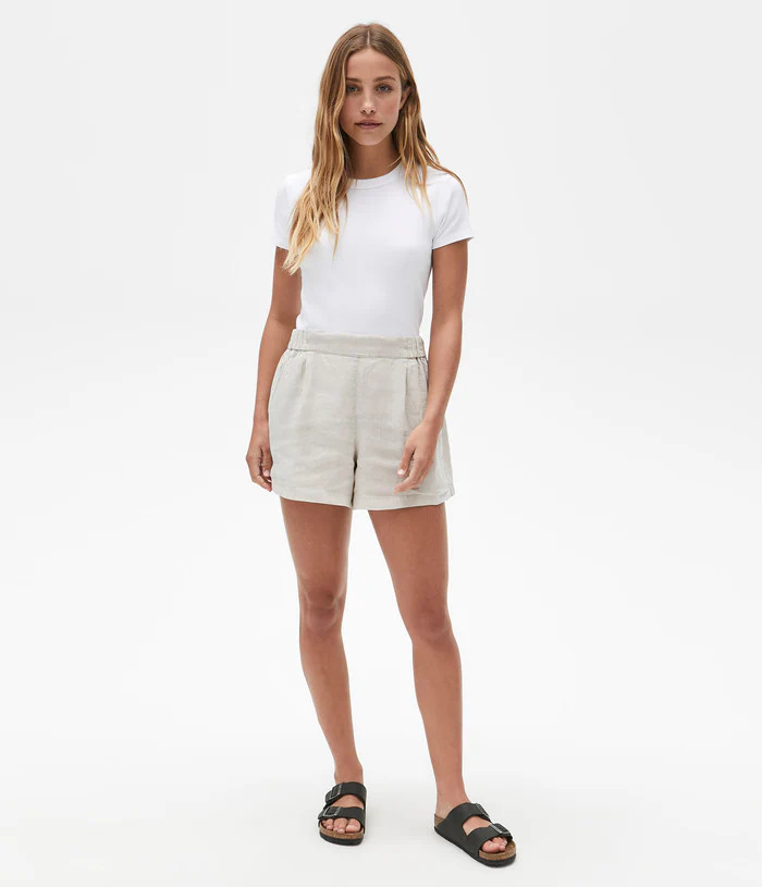 Trisha Linen Short | MichaelStars.com