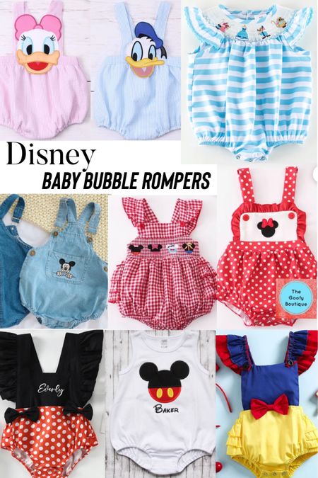 Disney Baby Bubble Rompers

#LTKbaby #LTKtravel #LTKfamily