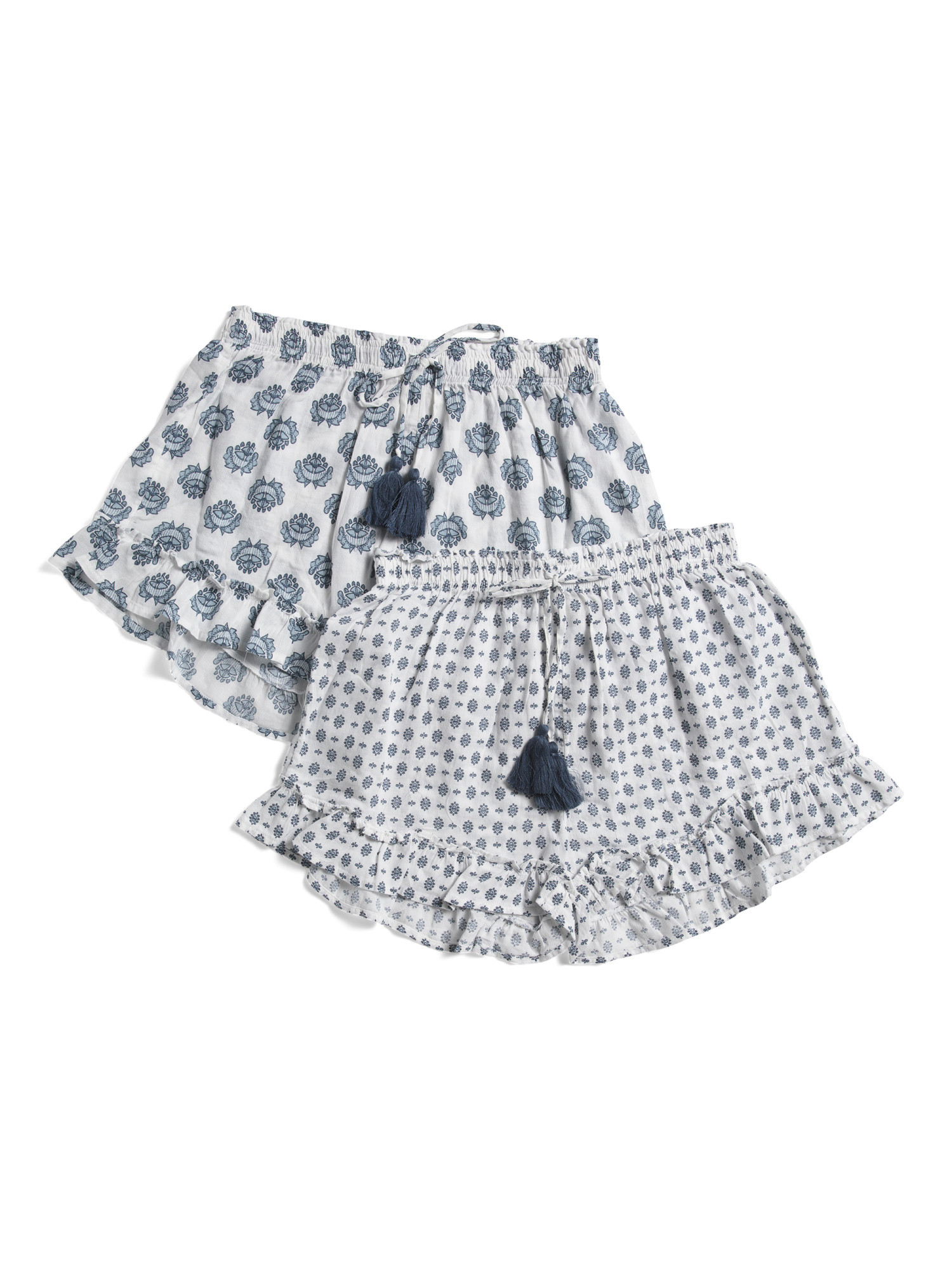 2 Pack Ruffle Shorts Set | TJ Maxx