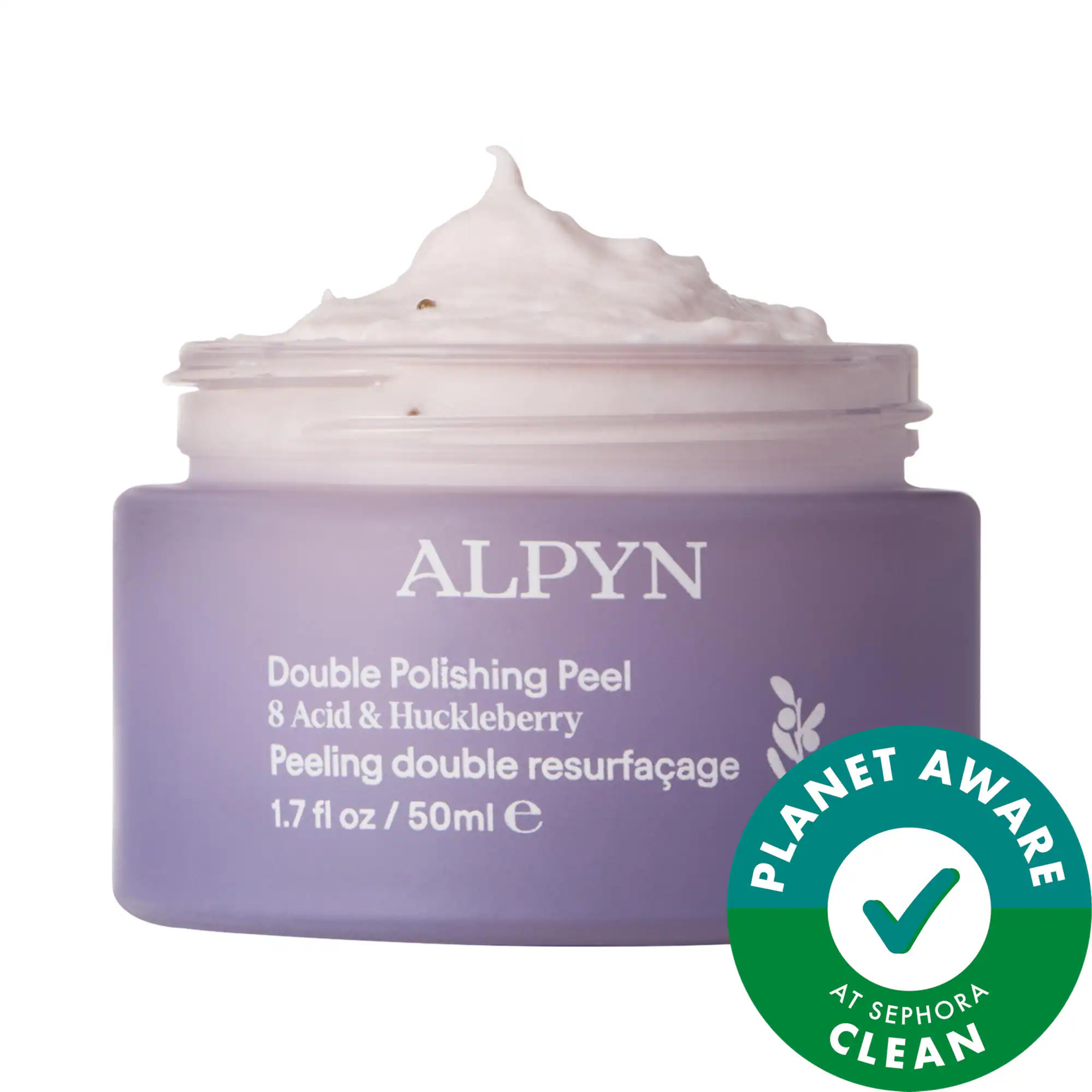 ALPYN Polishing Peel & Brightening Face Mask with 8 Acids & Huckleberry 1.7 oz/50 mL | Sephora (US)