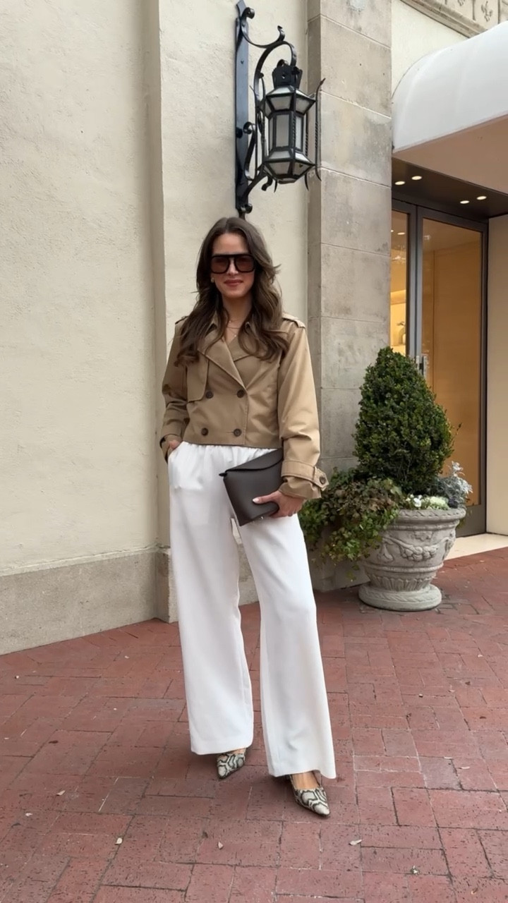 GDWM ✨ putting together an outfti for a fun lunch event straight to preschool pick up

Trench and pants are size small 



#LTKootd #LTKmomlife #LTKgrwm