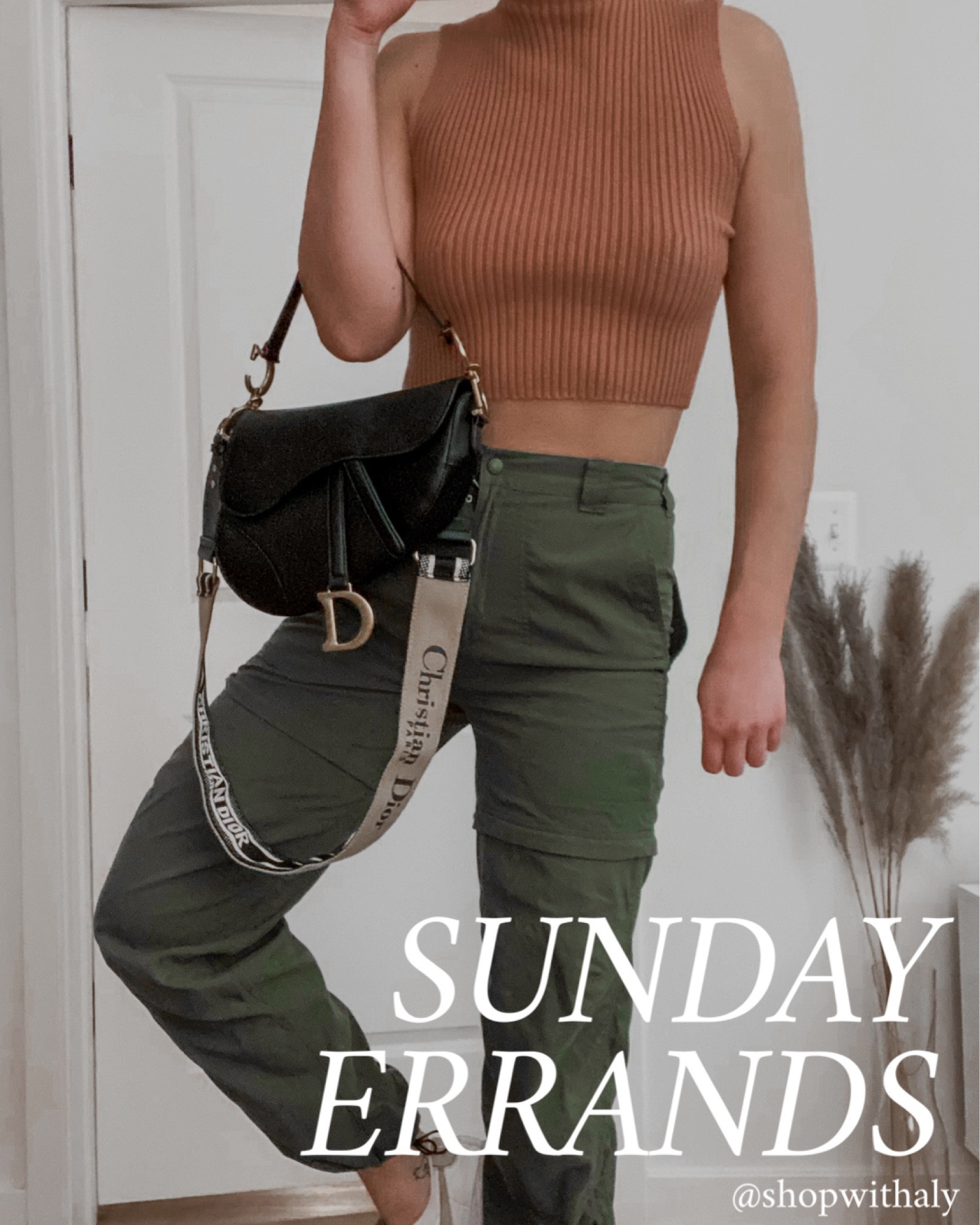 Late winter style for those weekend errands calls for a sweater tank and some cargo pants

#LTKstyletip #LTKSeasonal #LTKunder50