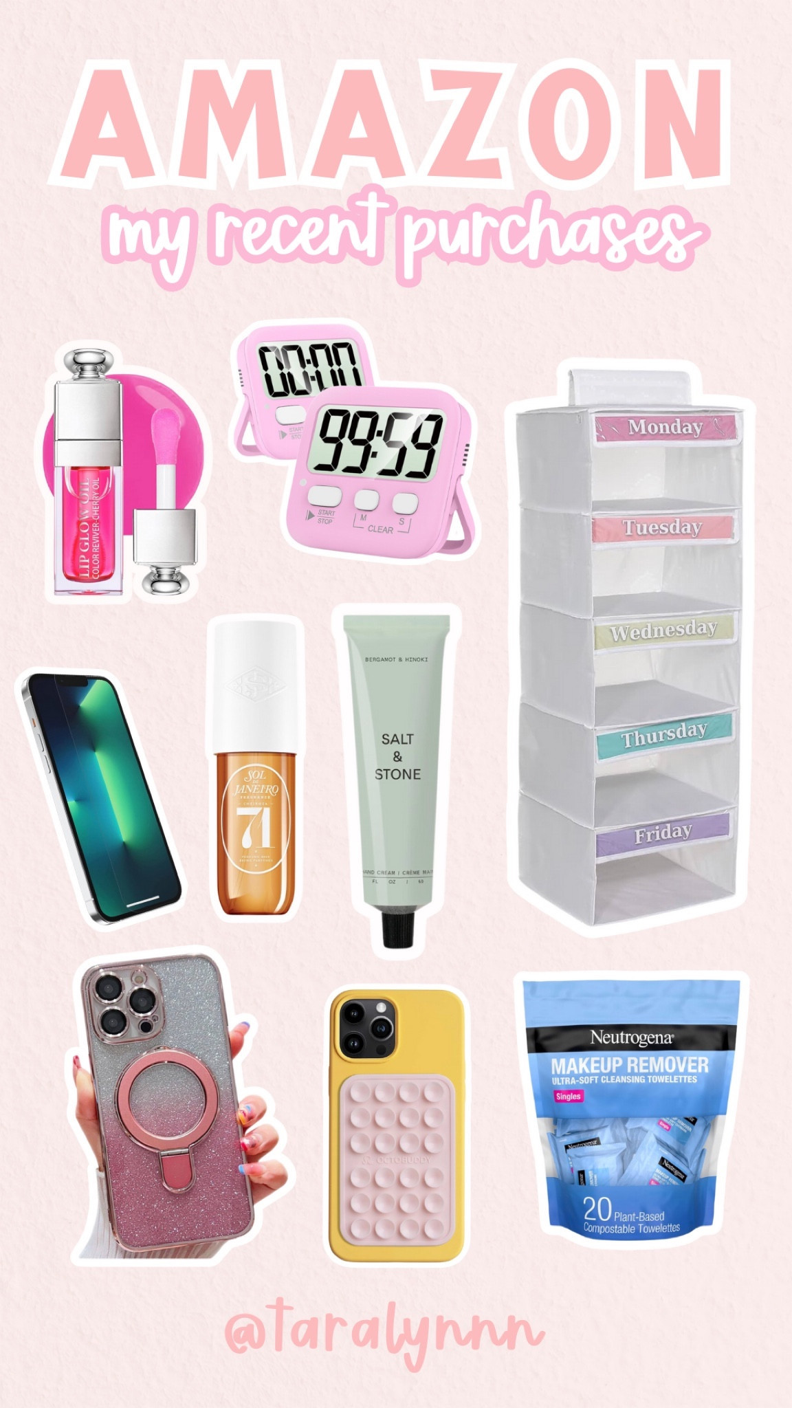 Shop my recent Amazon order 💖

#amazon #amazonhome #amazonbeauty #amazonfinds #favorite #makeup #organization #closet #lipgloss #organize #phone #iphone 

#LTKhome #LTKfindsunder50 #LTKfamily