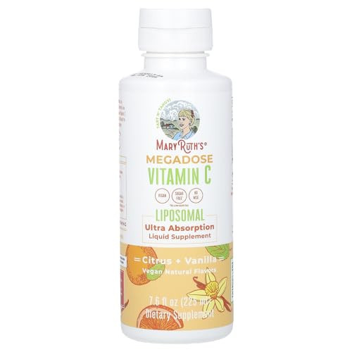Mary Ruth's Megadose Liposomal Vitamin C, 7.6 Fz | Amazon (US)