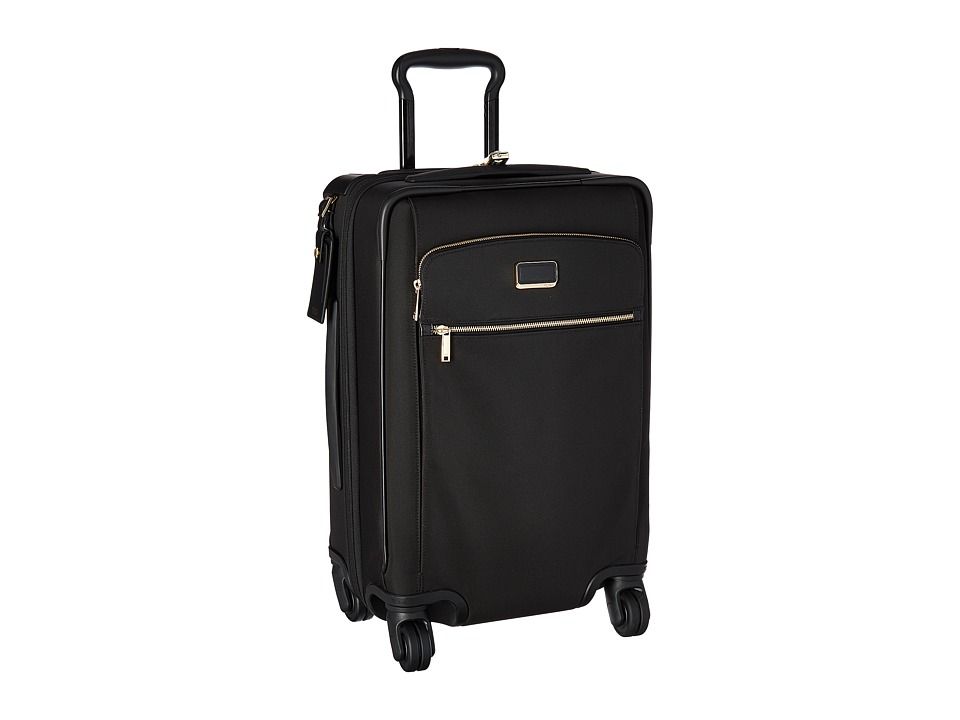 Tumi - Larkin Sam International Expandable 4 Wheel Carry-On (Black) Carry on Luggage | Zappos